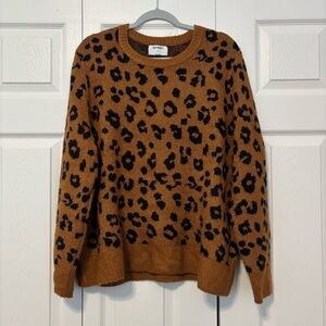 Leopard Print Sweater